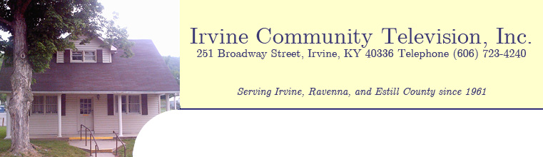 Irvine Cable Banner